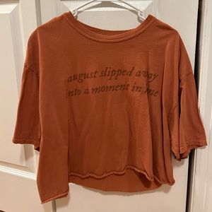 Urban Outfitters Taylor Swift August T-Shirt
